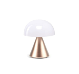 Lexon - Mina  oplaadbaar ledlamp  - Soft Gold - Small