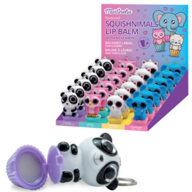 squishnimals lip balm met sleutelhanger PER STUK!