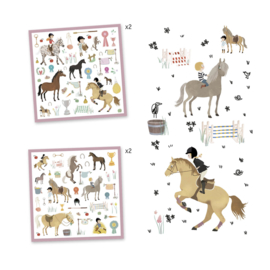 Djeco - Paarden Stickers
