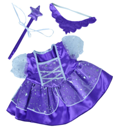 PURPLE "FAIRY" PRINCESS W/WAND & TIARA