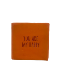 Tegel Keramiek 10x10cm - You Are My Happy