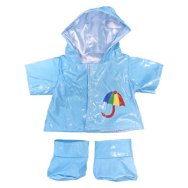 BLUE RAINCOAT WITH BOOTS