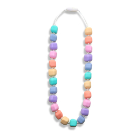 De Prinses en de Erwt ketting - Regenboog Pastel