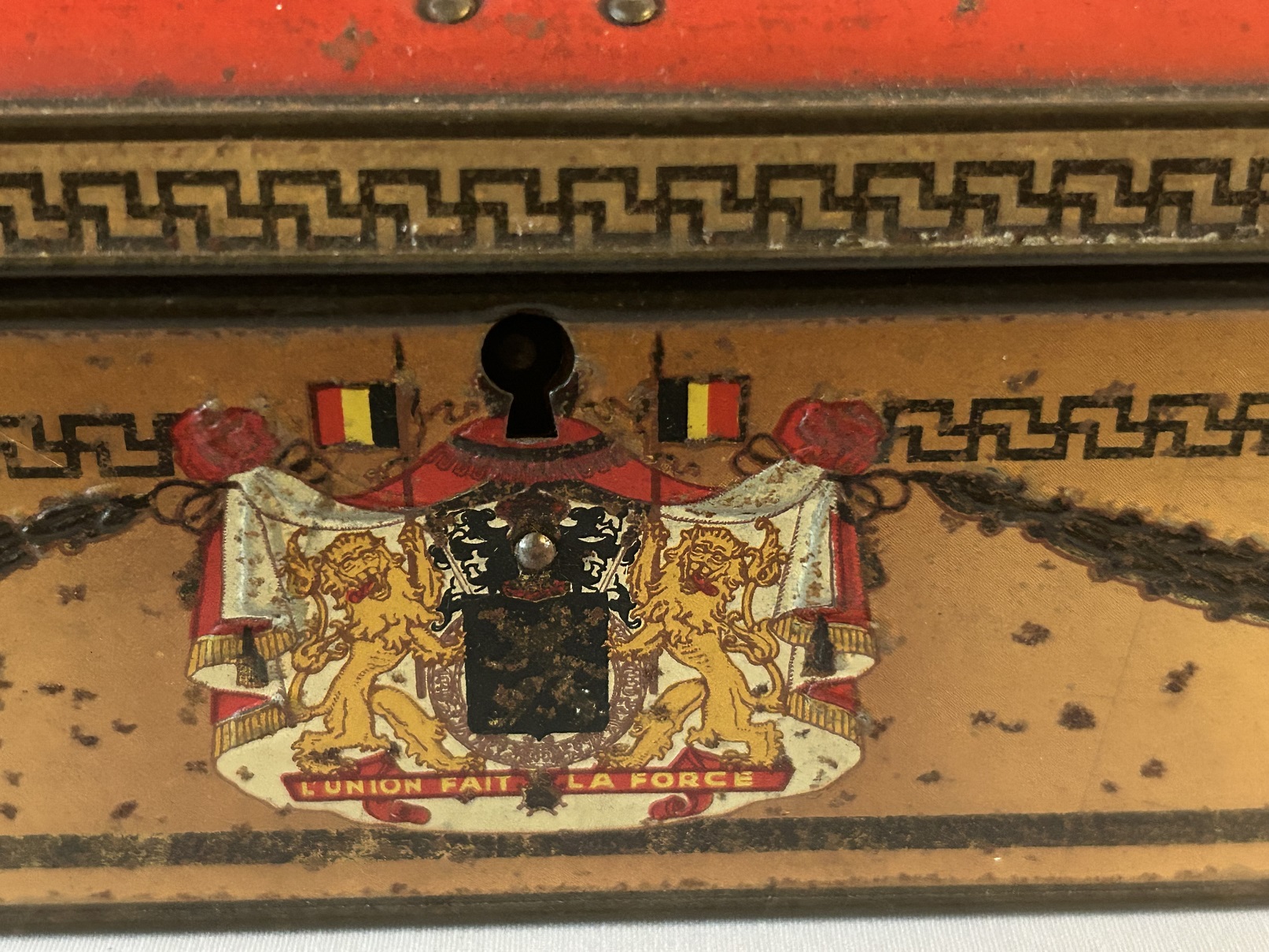 Koekblik Belgische Koningen