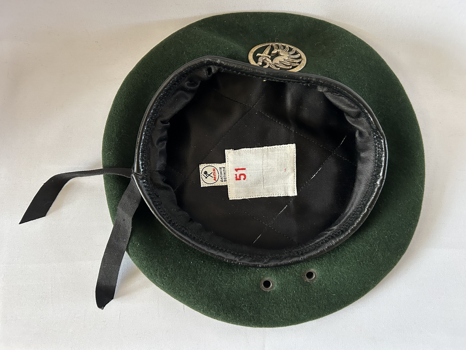Beret Vert  periode Algerie