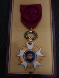 Belgische kroonorde medaille officier