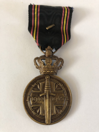 Belgische Krijgsgevangene medaille 1940-1945