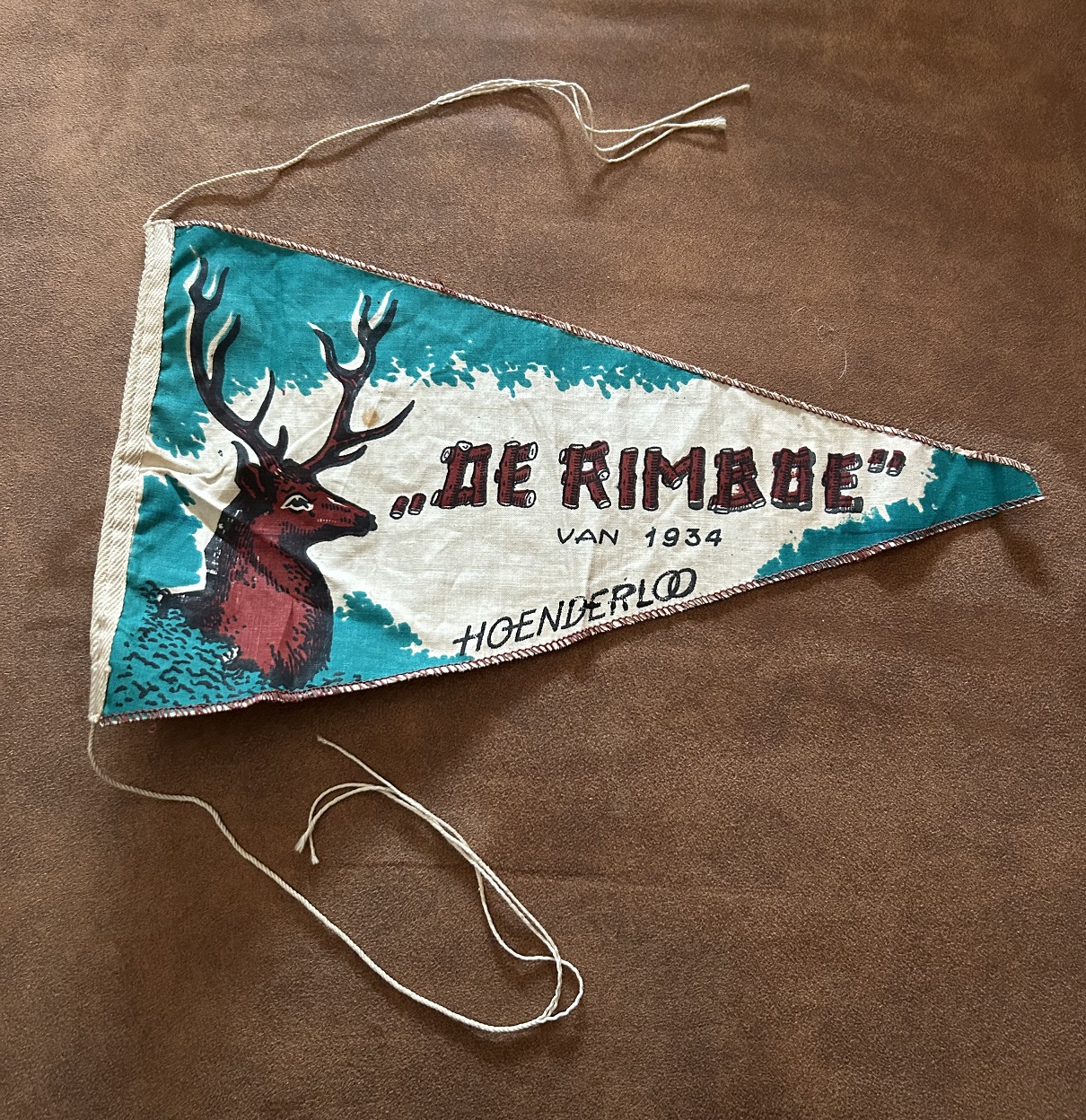 Scouting vaantje  " De Rimboe" van  1934