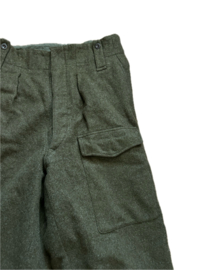 Wollen battle dress broek maat 51