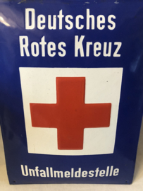 Emaille schild Deutsches Rotes Kreuz wo2