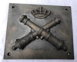 Plaquette Artillerie