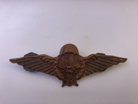 Bronzen Para baret wing
