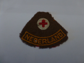 Mouwembleem Rode Kruis rond 1945