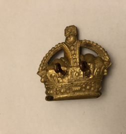 Engelse metalen kroon voor boven de Sergant strepen ww2