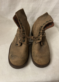 Franse lederen gevechts schoenen wo2