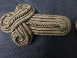 Set epauletten voor Officier/Adjudant Generale Staf  (Garde Civique)