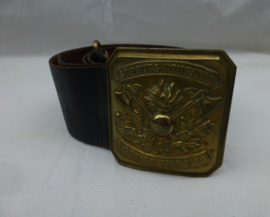 Sapeur Pompiers ceinturon  rond 1900