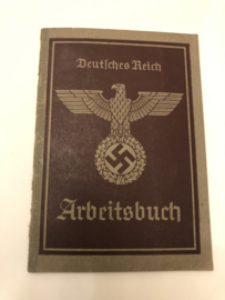 Deutsches Reich Arbeitsbuch Wiener Neustadt