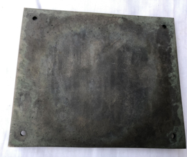 Plaquette Artillerie