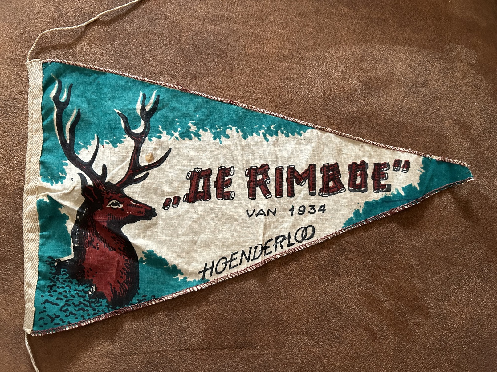 Scouting vaantje  " De Rimboe" van  1934