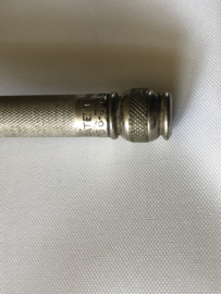 Gillette scheerkrabber in opbergdoosje 30er jaren