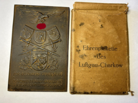 Ehrenplakette des Luftgau Charkow
