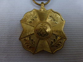 Gouden medaille Leopold II