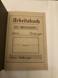 Deutsches Reich Arbeitsbuch Wiener Neustadt