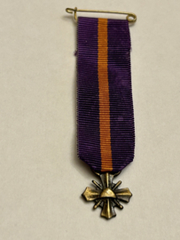Moblisatie Oorlogkruis medaille (miniatuur)