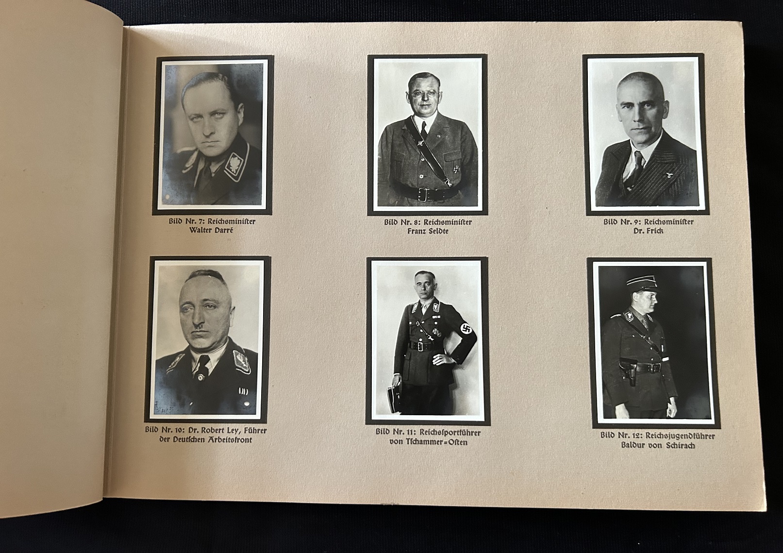 Sammelbilder album: Das Neue Reich