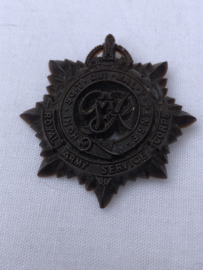 Plastik cap badge Royal Army Service Corps