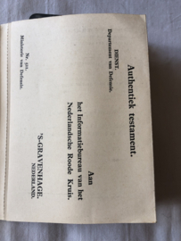 Oorlogszakboekje 2e Regiment Veld-  Artillerie  +naamplaatje 1938