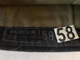 Franse Artillerie baret uit de 50er jaren