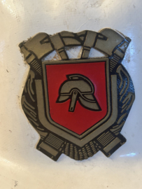 Helm van de Koninklijke Marine Brandweer