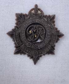 Plastik cap badge Royal Army Service Corps