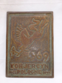 Bronzen plaquette Krijgsgevangenis kamp Stalag  369