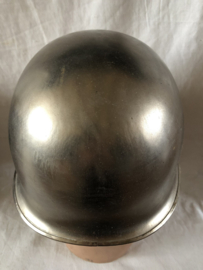 Verchroomde Nato helm