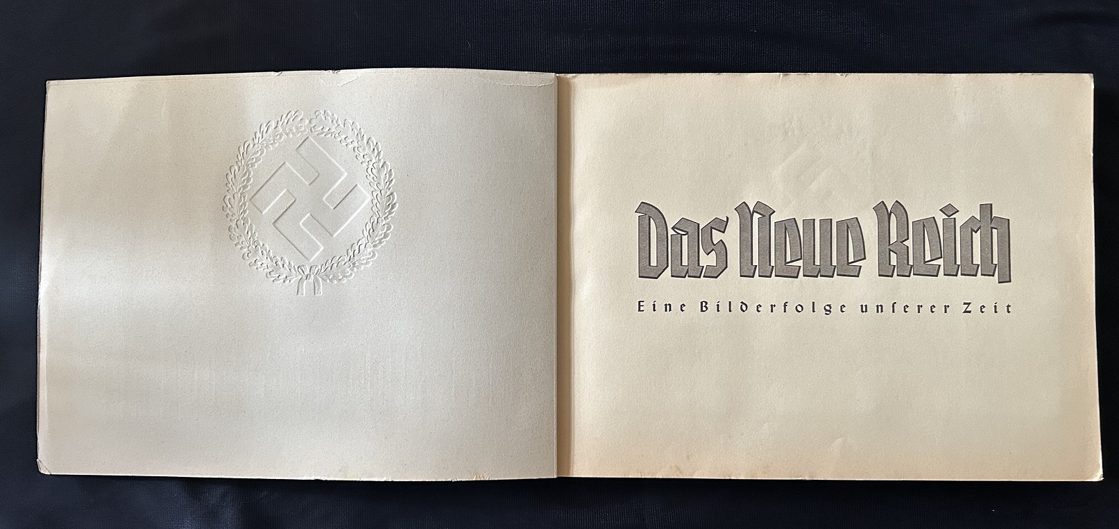 Sammelbilder album: Das Neue Reich