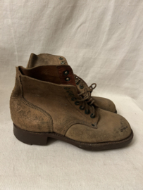 Franse lederen gevechts schoenen wo2