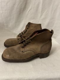 Franse lederen gevechts schoenen wo2