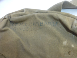 US Gasmasker khaki  tas