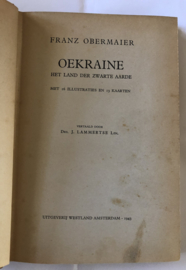 Franz Obermaier  -Oekraine  - Het land der zwarte aarde- Westland 1943