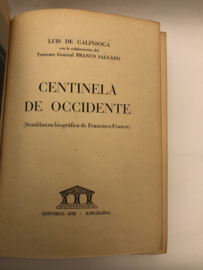 Boek Francisco Franco Centinela de Occidente