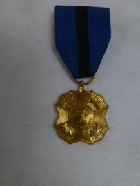 Gouden medaille Leopold II
