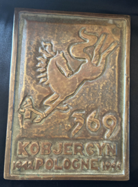 Bronzen plaquette Krijgsgevangenis kamp Stalag  369
