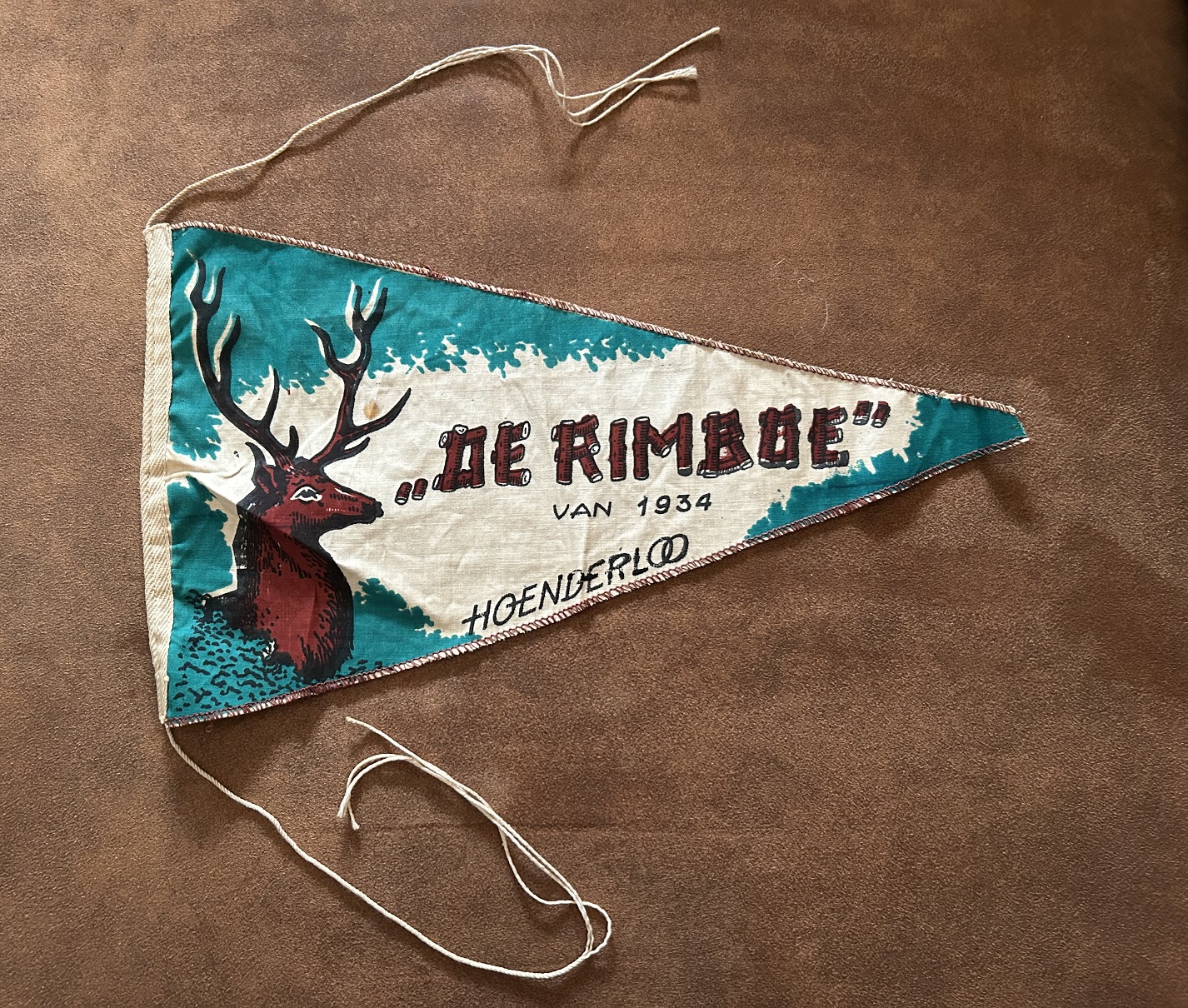 Scouting vaantje  " De Rimboe" van  1934
