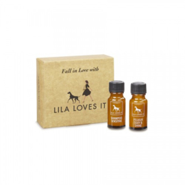 Lila Loves It Shampoo Sample Set Sensitive / Silky and Shine