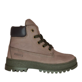 PINOCCHIO HALFHOGE VETERSCHOEN - KHAKI COMBI