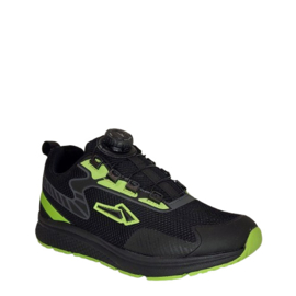 PIEDRO SPORT SNEAKER - ZWART/NEON GROEN