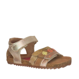 SHOESME SANDAAL - GOLD FLOWERS